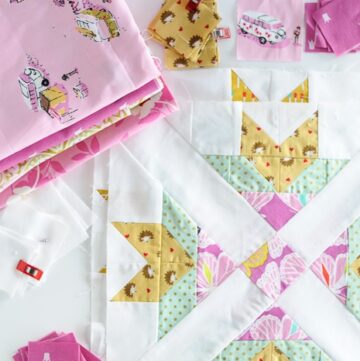 Vintage Quilt Block on polkadotchair.com