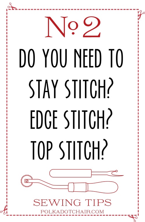 Sewing Tips on polkadotchair.com- click here for 39 more!
