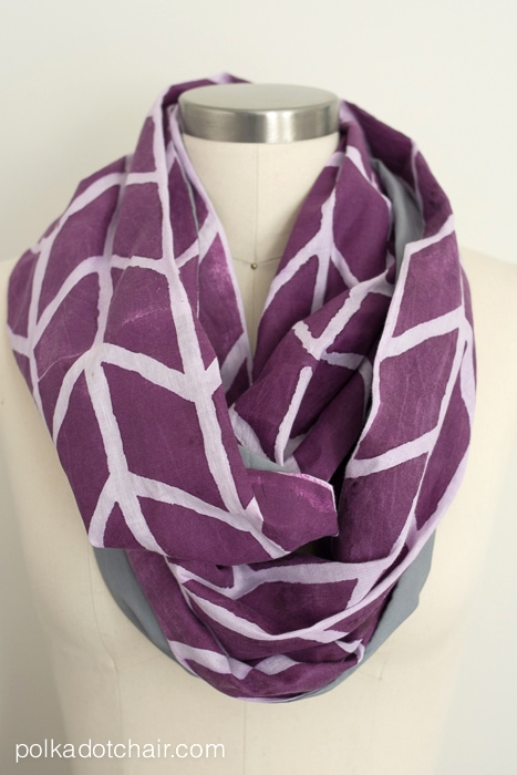 Custom printed infinity shop scarf