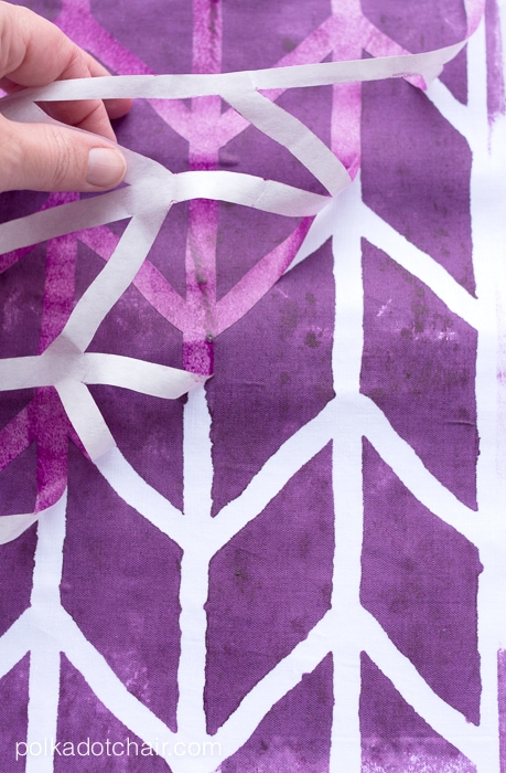 DIY Custom Printed Fabric Infinity Scarf Tutorial on polkadotchair.com