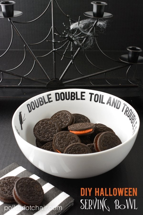 DIY Halloween Candy Bowl