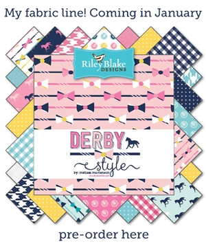 Derby Style Fabric by Melissa Mortenson for Riley Blake Designs