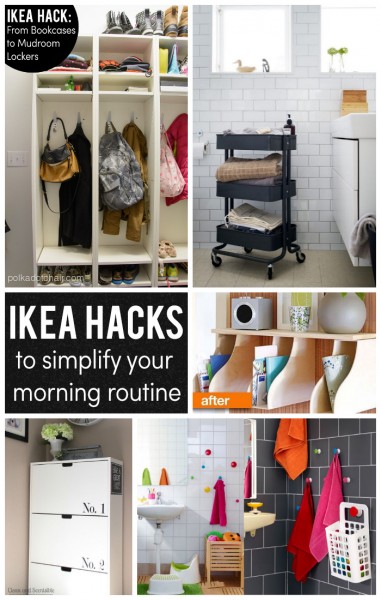 IKEA Hacks to help Simplify your Morning!