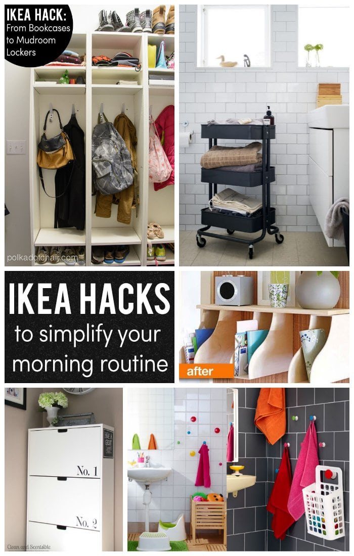 IKEA Hacks to help Simplify your Morning! 