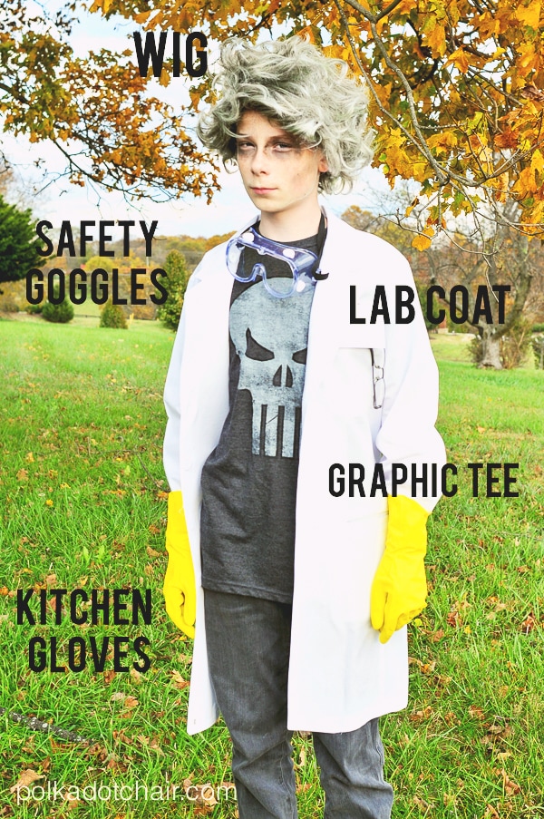 Mad Scientist Halloween Costume 