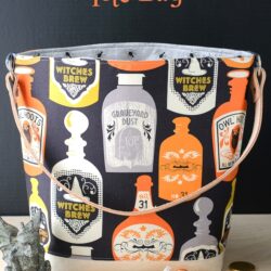 Trick or Treat Tote Bag Pattern by Melissa Mortenson of polkadotchair.com