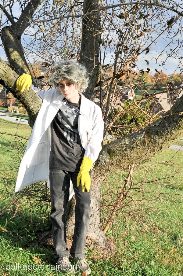 Mad Scientist Halloween Costume 