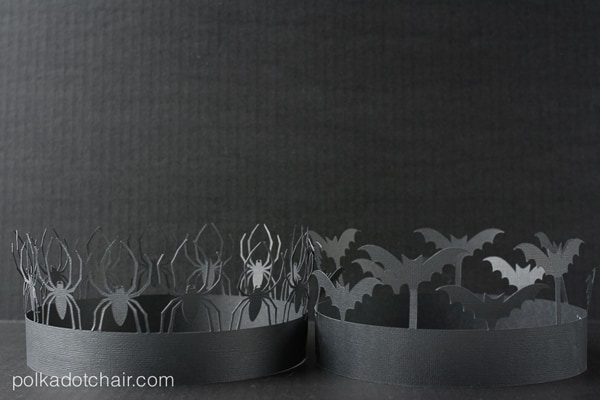 Halloween Party Crowns- a fun alternative to party hats!