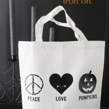 Easy DIY Trick or Treat Bag with Free Cut File Download