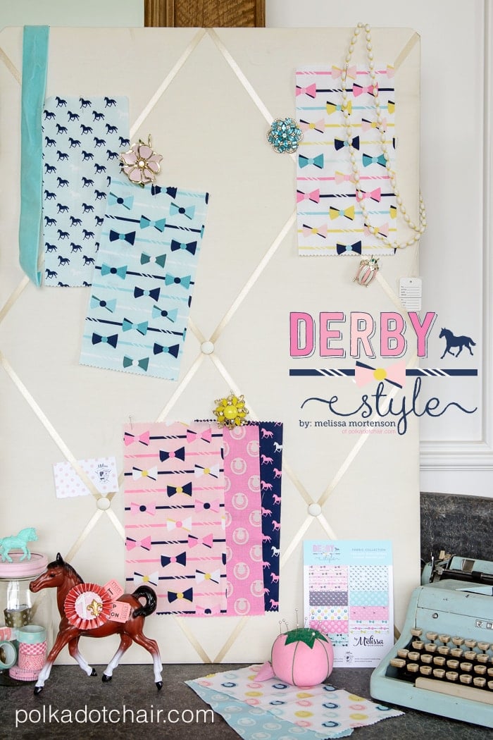 Derby Style Fabric by Melissa Mortenson