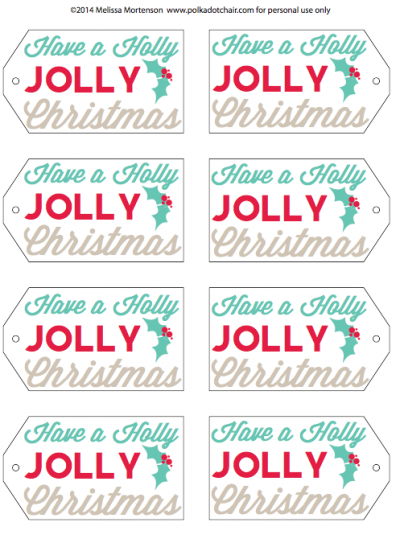 Free Printable Gift Tags 