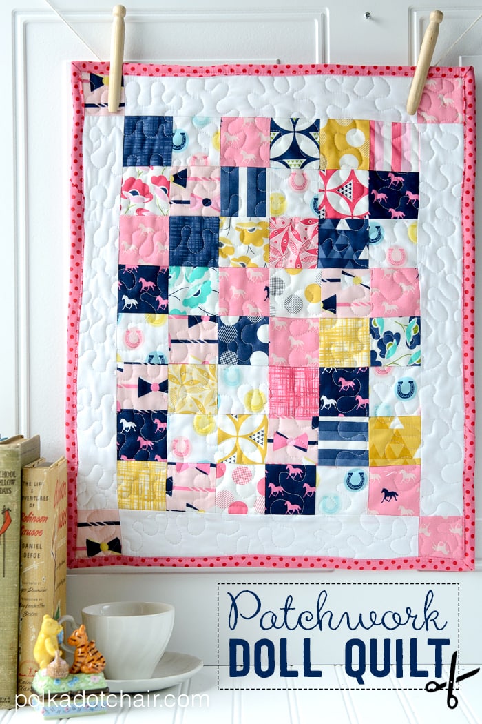 Patchwork Doll Quilt Tutorial