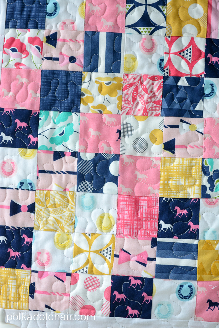 Patchwork Baby Doll Quilt