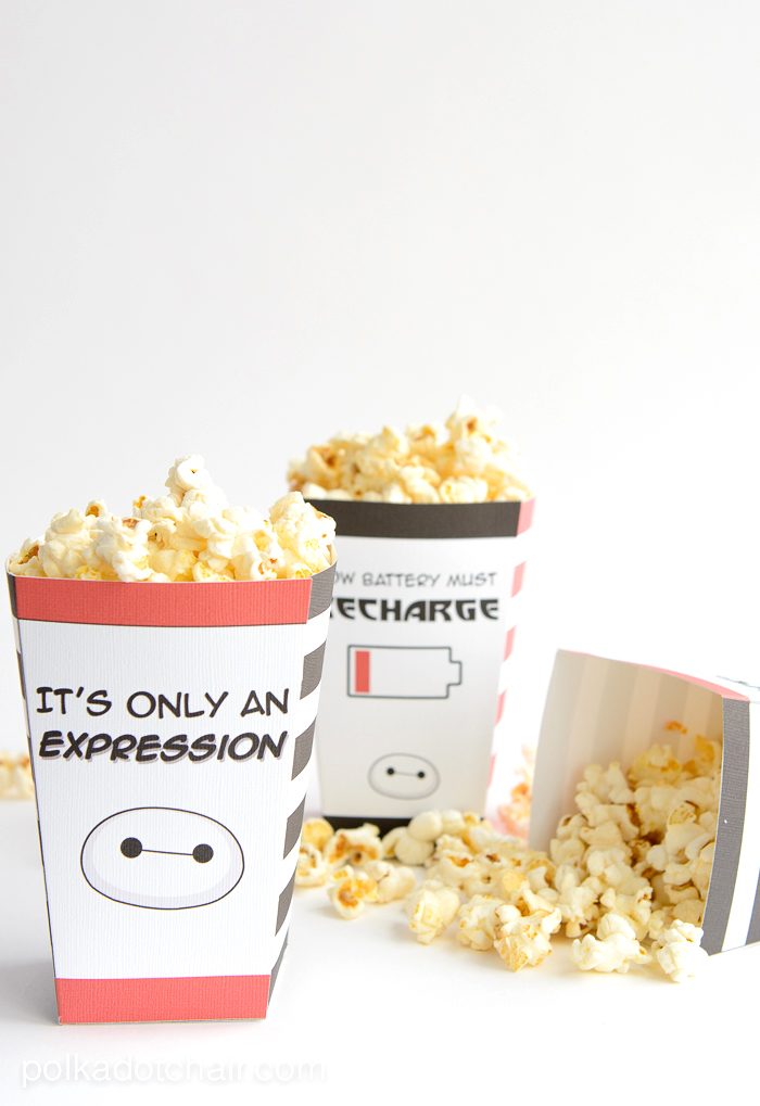 Big Hero 6 Movie Night Printables