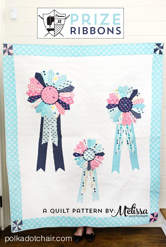 Prize Ribbons Quilt Pattern by Melissa Mortenson