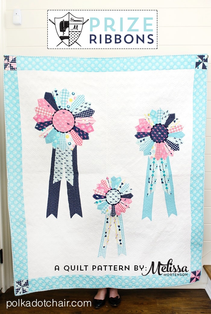 Derby Style Prize Ribbons Quilt Pattern