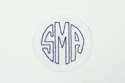 Monogram Arch Top Zip Pouch Sewing Tutorial by Melissa Mortenson of polkadotchair.com