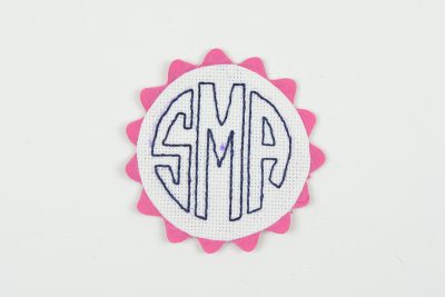 Monogram Arch Top Zip Pouch Sewing Tutorial by Melissa Mortenson of polkadotchair.com