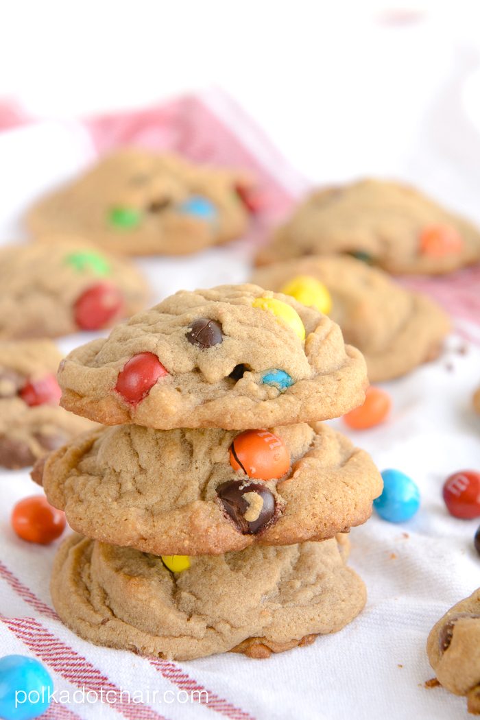 Crispy M&M Malted Milk Cookie Recipe- YUM!