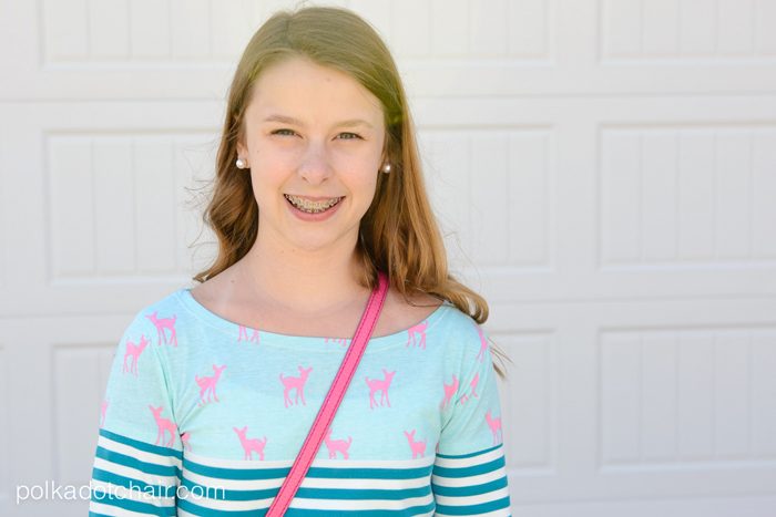 A cute dress to sew for teens and tweens, Coco dress pattern 