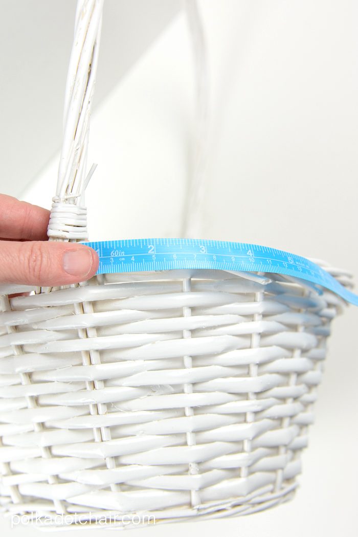 How to Make an Easy DIY Basket Liner - Be Brave and Bloom