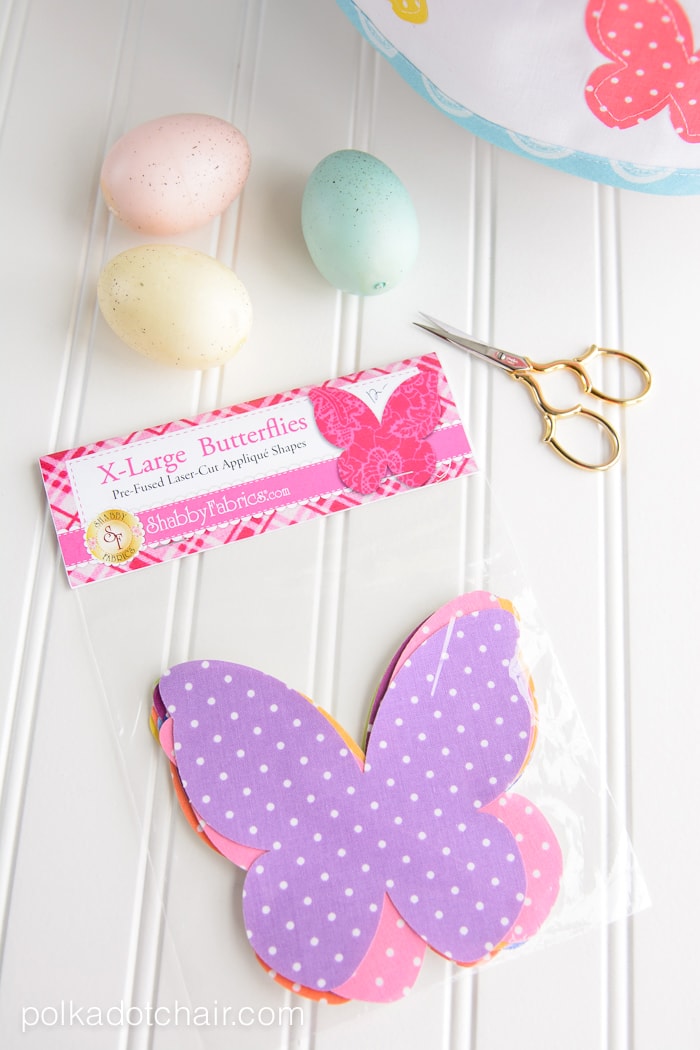 How to Make a Basket Liner for an Easter Basket | Polka Dot Chair
