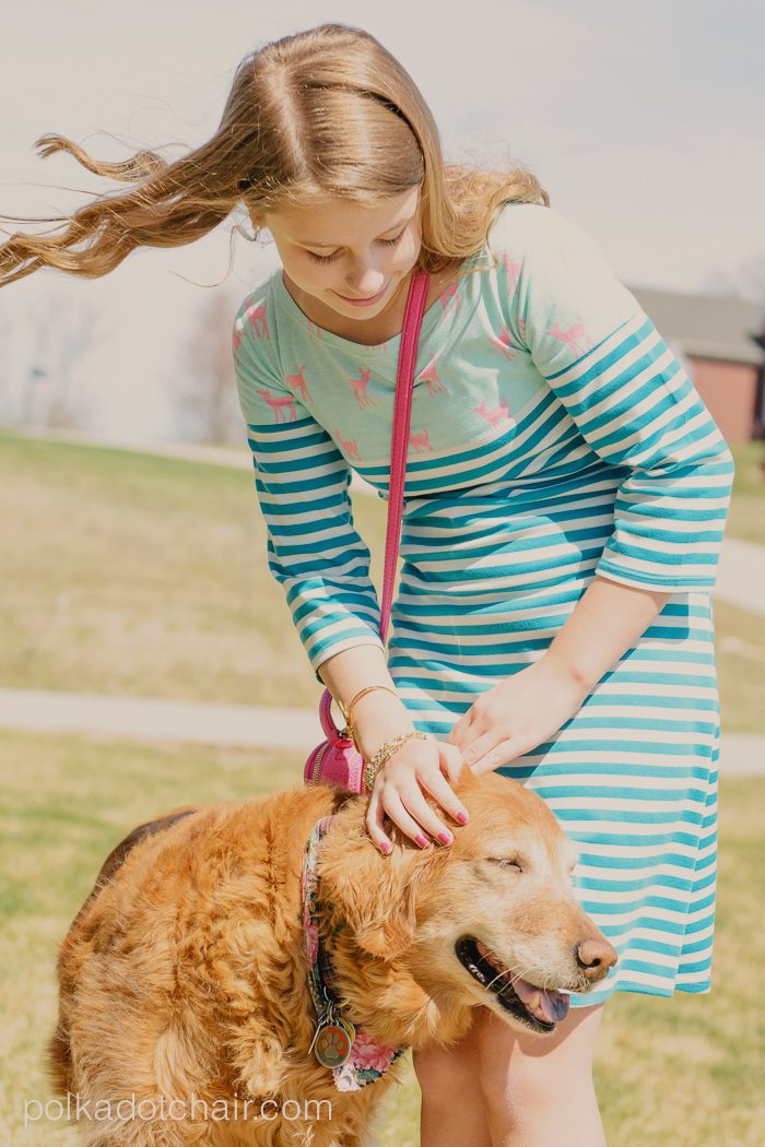 A cute dress to sew for teens and tweens, Coco dress pattern 