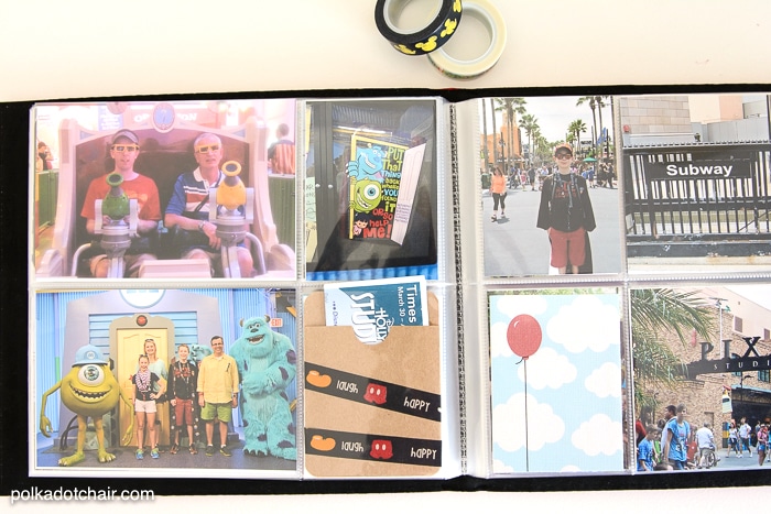 Cute and Simple ways to create a Disney scrapbook 