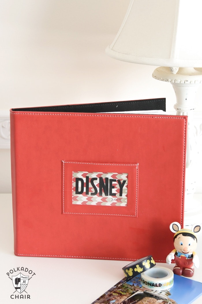 Cute and Simple ways to create a Disney scrapbook 