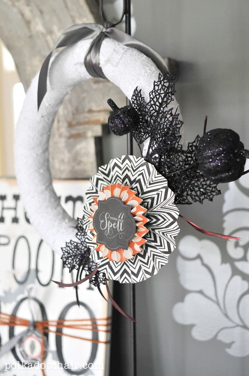 DIY Halloween Wreath