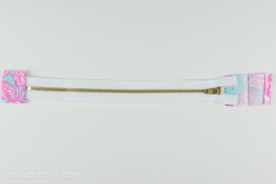 Sewing Pattern for a Lilly Pulitzer Inspired Clutch by Melissa Mortenson of polkadotchair.com