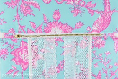 Sewing Pattern for a Lilly Pulitzer Inspired Clutch by Melissa Mortenson of polkadotchair.com