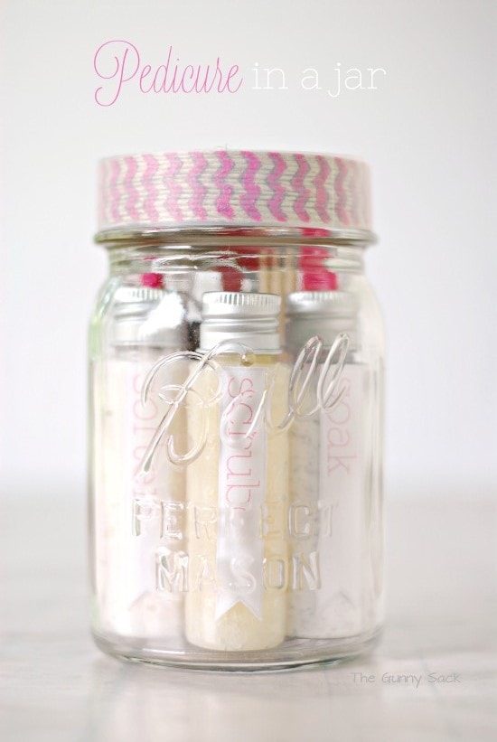 Pedicure in a Jar 