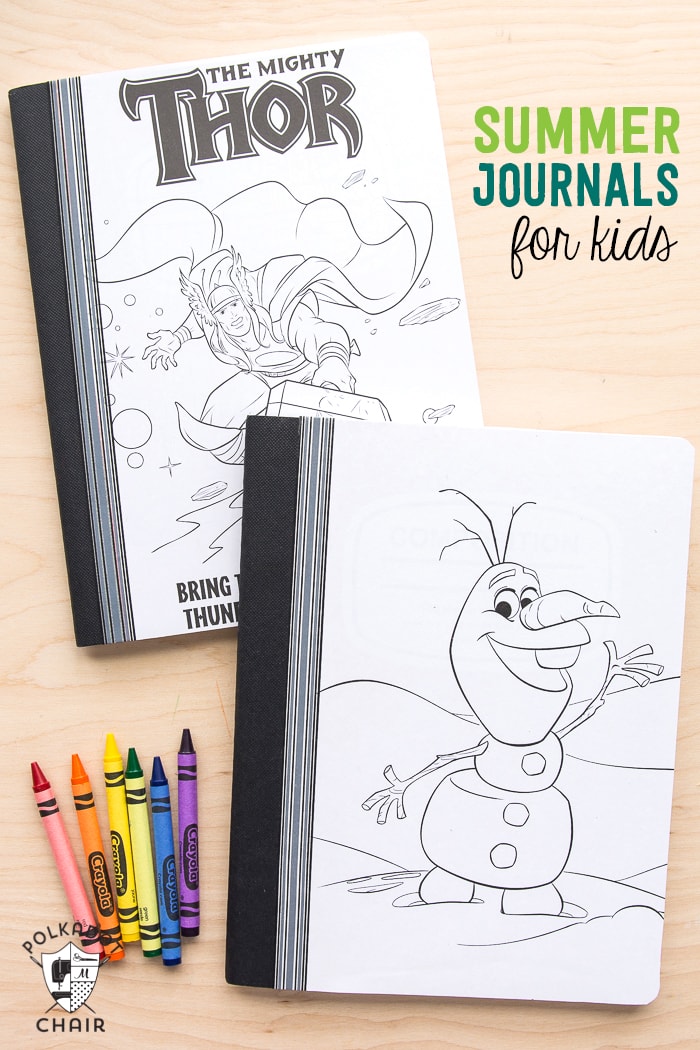 Cute ideas for summer journals for kids. Would be great for road trips! 