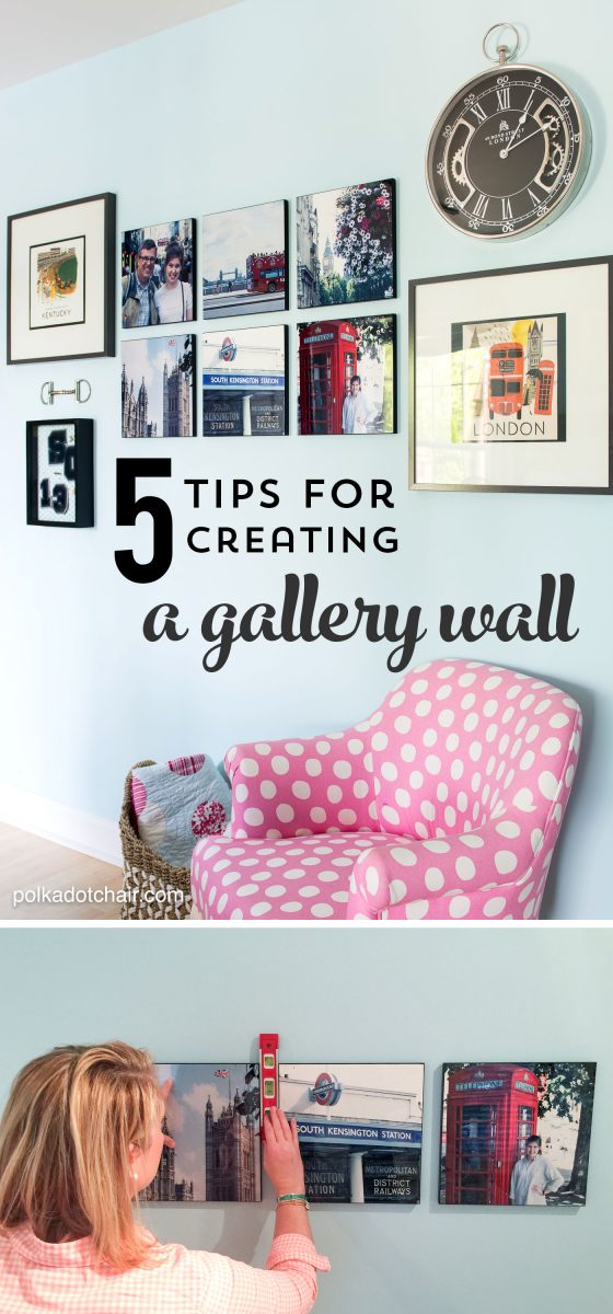 From layout ideas to hanging tips, 5 Tips for Creating a Gallery Wall