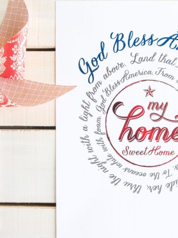 Free Printable signs for the 4th of July, love these you can use them with or without a foil applicator.
