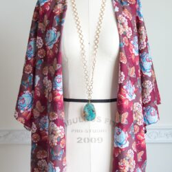 How to sew a cute Kimono Jacket - by Melissa Mortenson of polkadotchair.com