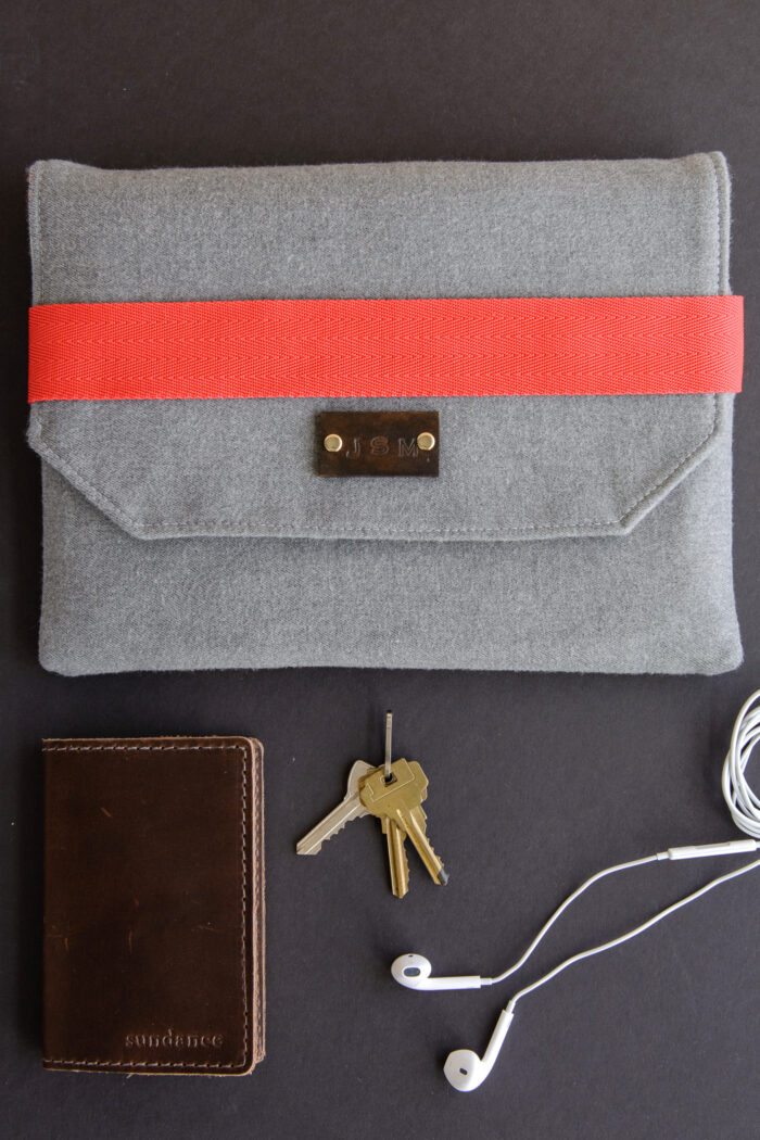 Wool iPad Case Sewing pattern, a great pattern for an ipad case for guys! 