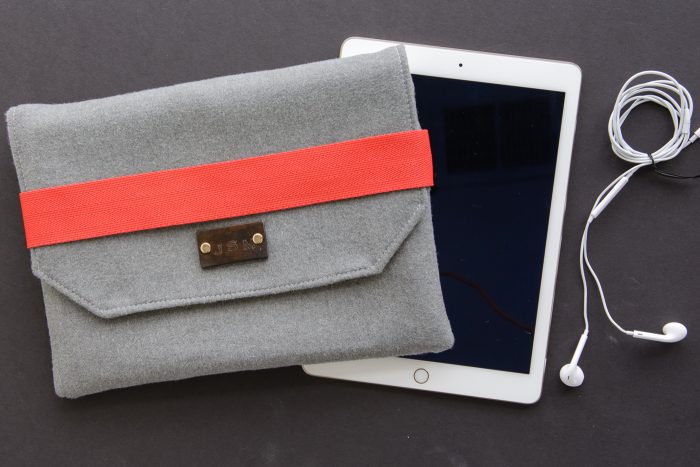 Wool iPad Case Sewing pattern, a great pattern for an ipad case for guys! 