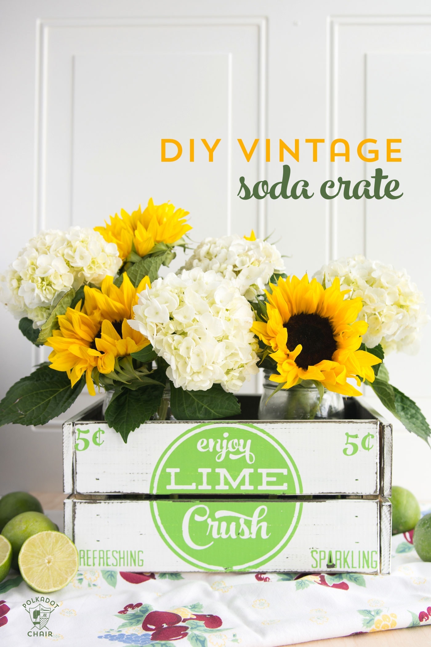 How to make Vintage Soda Crates for DIY Farmhouse Decor