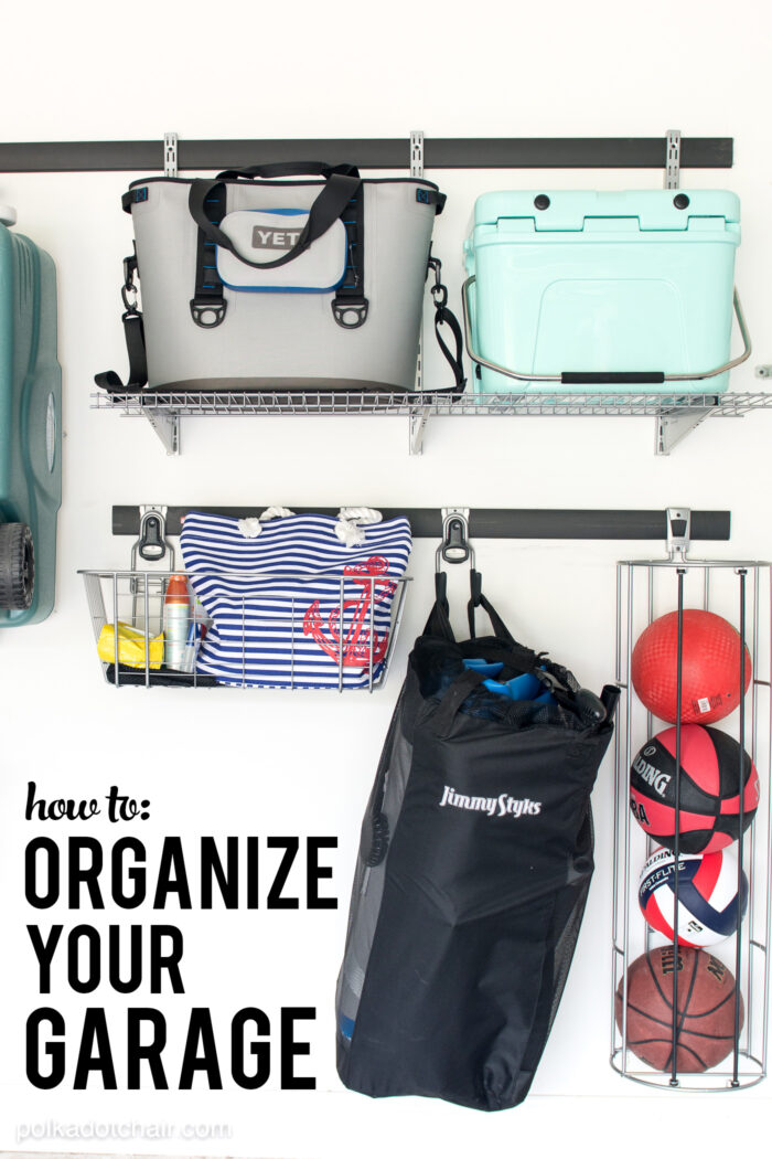 How to Organize your Garage, helpful tips and tricks