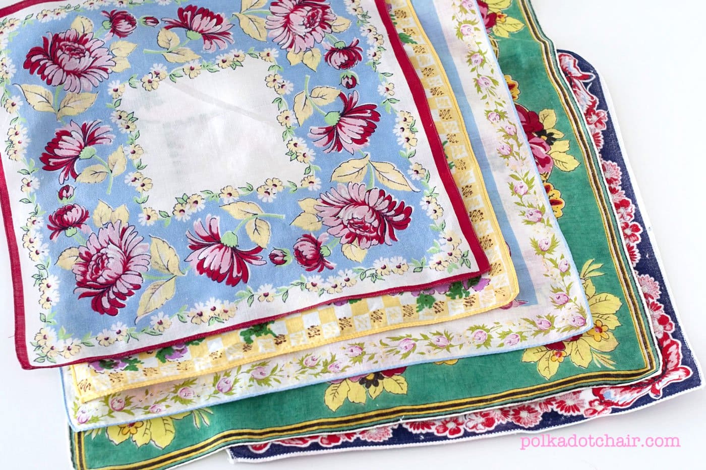 3 Tips for Sewing with Vintage Linens - The Polka Dot Chair
