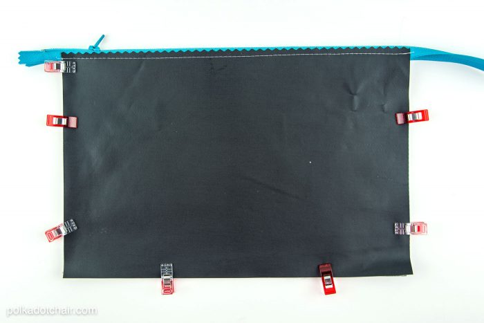 Chalkboard pencil pouch sewing pattern -clever idea for back to school or a teacher appreciation gift 