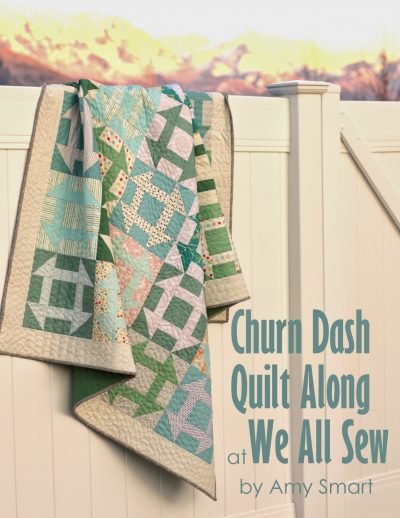 Churn Dash Quilt Along