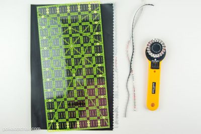 Chalkboard pencil pouch sewing pattern -clever idea for back to school or a teacher appreciation gift