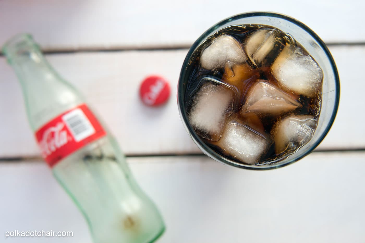 DIY tabletop s'mores maker made from upcycled Coca-Cola bottles