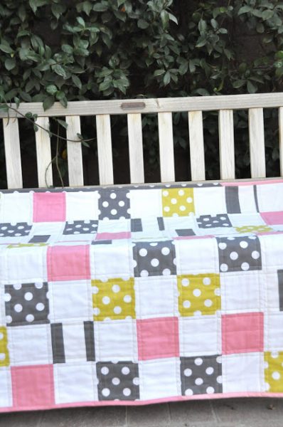 Simple squares quilt