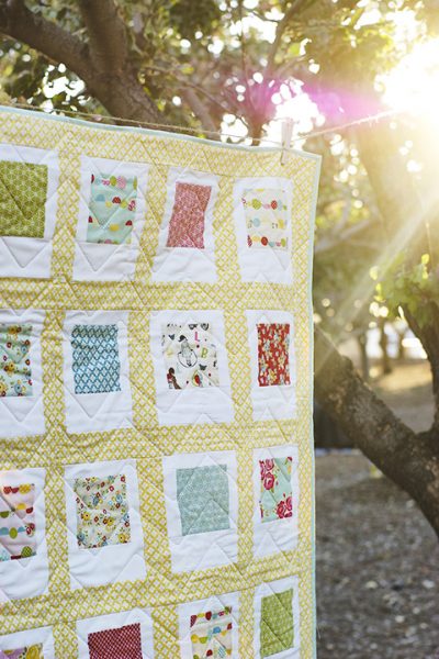 Polaroid Quilt tutorial