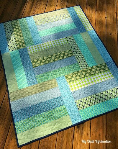 Strip Tango Quilt Tutorial