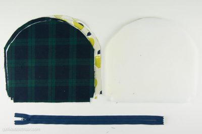 Curved Zip Pouch Materials